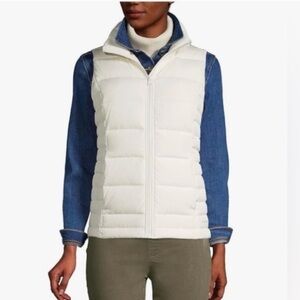 Lands End Women’s Puffer Down Vest 2X